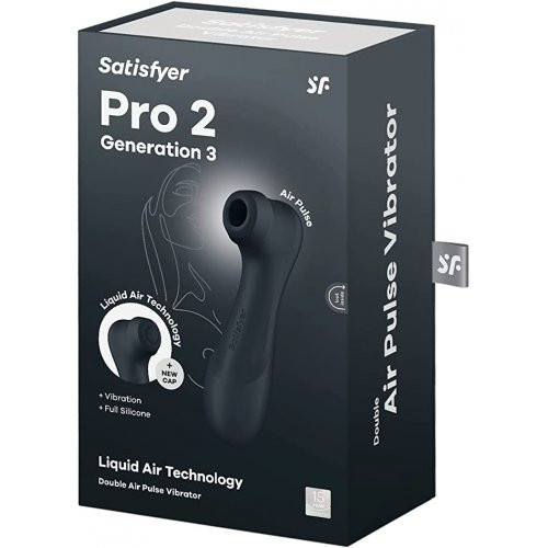 Satisfyer Pro 2 Generation 3 Stimulator+ Vibrator Klitorio stimuliatorius 1vnt.