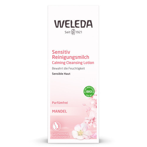 Weleda Almond Calming Cleansing Lotion Raminamasis ir valomasis losjonas su migdolais 75ml