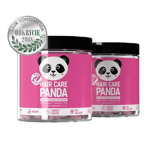 Hair Care Panda Maisto papildas plaukų priežiūrai 60vnt.