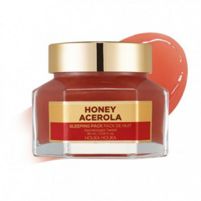 Holika Holika Honey Sleeping Pack Acerola Naktinė kaukė 90ml