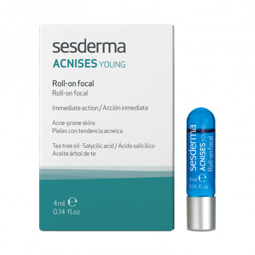 Sesderma Acnises Young Roll-On Focal Produktas rutuliniame dozatoriuje 4ml