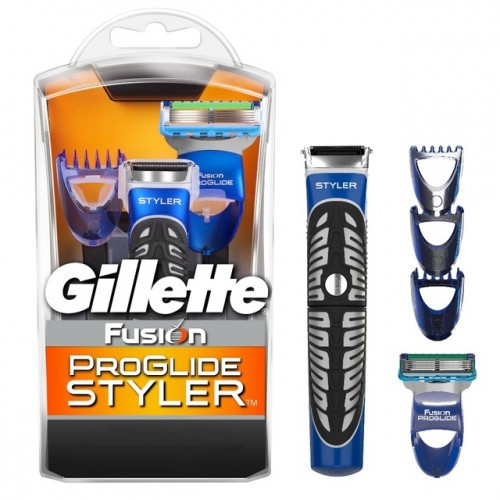 Gilette Fusion Proglide Styler 3-In-1 Skustuvas su kirpikliu