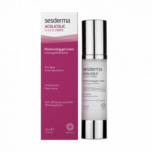 Sesderma Acglicolic Classic Moisturizing Gel Cream Drėkinamasis gelinis kremas 50ml