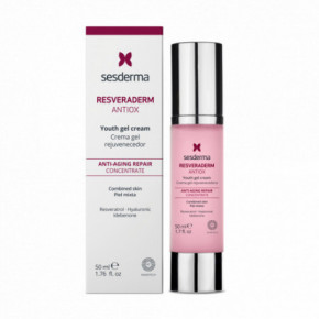 Sesderma Resveraderm Antiox Anti-Aging Concentrate Antioksidacinis gelinis veido kremas 50ml