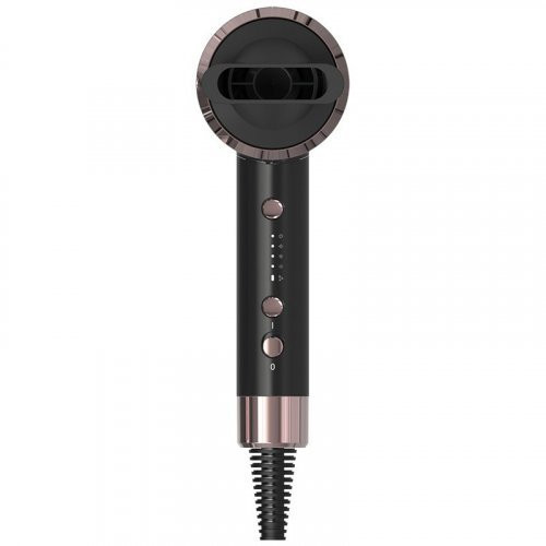 OSOM Professional Hair Dryer Plaukų džiovintuvas su neigiamų jonų generavimo technologija - pažeista pakuotė Black