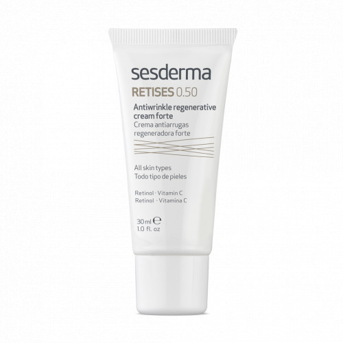 Sesderma Retises 0.5% Antiwrinkle Regenerative Cream Veido kremas su retinoliu ir vitaminu C 30ml