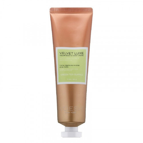 VOESH Velvet Luxe Green Tea Supple Vegan Body & Hand Cream Rankų ir kūno kremas 85g