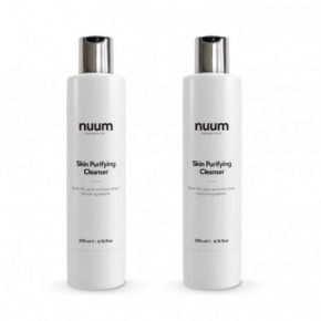 Nuum Cosmetics Skin Purifying Cleanser With 5% Lactic Acid Prausiklis su pieno rūgštimi 1+1