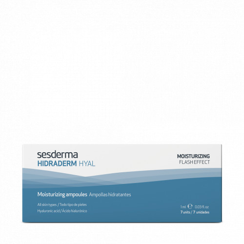 Sesderma Hidraderm Hyal Moisturizing Ampoules Drėkinančios ampulės 7x1ml