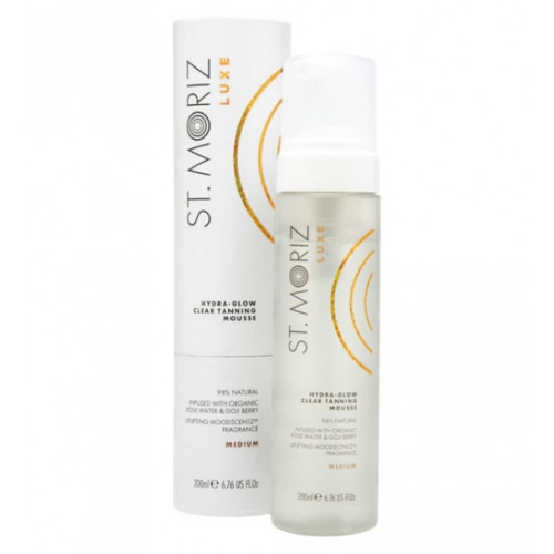 St. Moriz Luxe Hydra Glow Medium Skaidrios įdegio putos 200ml