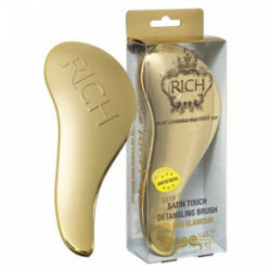Rich Satin Touch Detanging Brush Golden Metallic Auksinis plaukų šepetys