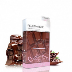 VOESH Deluxe Pedi In A Box 4 Step Chocolate Love Pēdu ārstēšana Komplekts