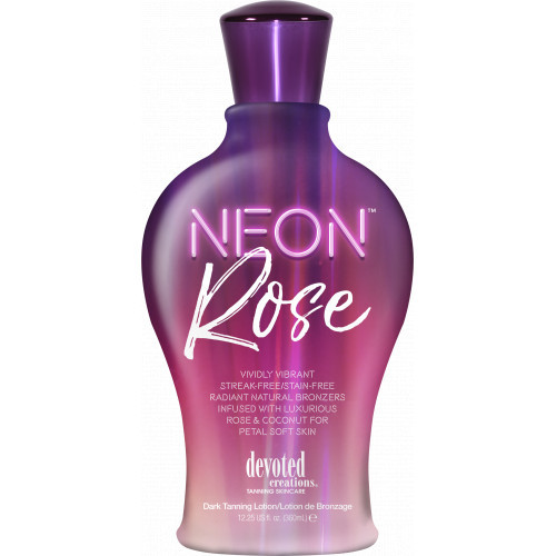Devoted Creations Neon Rose Dark Tanning Lotion Įdegį skatinantis losjonas 360ml