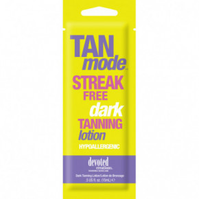 Devoted Creations Tan Mode Dark Tanning Lotion Įdegį skatinantis losjonas 15ml