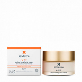 Sesderma C-Vit Moisturizing Facial Cream Skaistinantis, drėkinamasis veido kremas 50ml