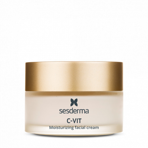 Sesderma C-Vit Moisturizing Facial Cream Skaistinantis, drėkinamasis veido kremas 50ml