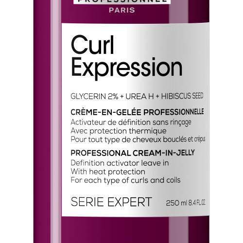 L'Oréal Professionnel Curl Expression Definition Activator Jelly Leave-In Garbanas atkurianti priemonė 250ml