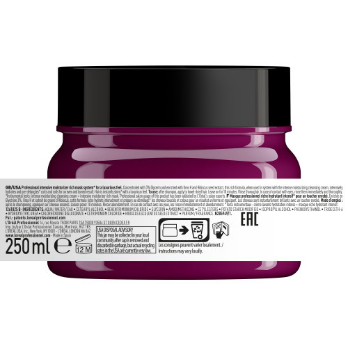 L'Oréal Professionnel Curl Expression Intensive ​Moisturizer Rich Mask Intensyviai, giliai drėkinanti garbanotų plaukų kaukė 250ml