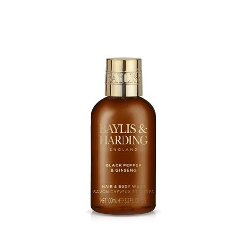 Baylis & Harding Black Pepper & Ginseng Hair & Body Wash Plaukų ir kūno prausiklis 100ml