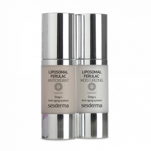 Sesderma Liposomal Ferulac Anti-Aging System Senėjimą stabdanti sistema 30ml+30ml