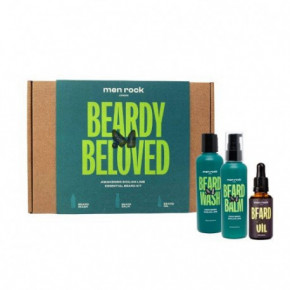 Men Rock Beardy Beloved Awakening Sicilian Lime Beard Kit Habeme hoolduskomplekt 1 unit