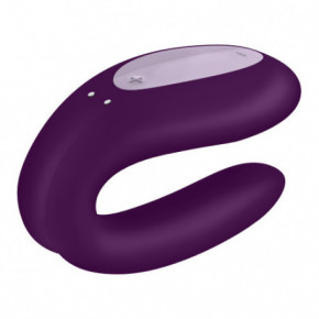 Satisfyer Double Joy Partner Vibrator Paarivibraator Purple