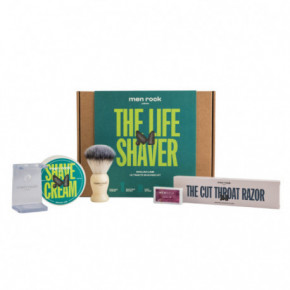 Men Rock The Life Shaver Sicilian Lime Ultimate Shaving Kit Skutimosi rinkinys su vienašmeniu skustuvu 1vnt.