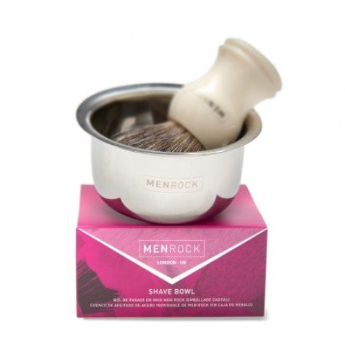 Men Rock Shaving Bowl Plieninis skutimosi dubenėlis 1vnt.