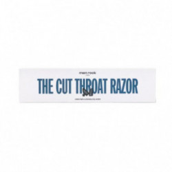 Men Rock Shavette The Cut Throat Razor Vienašmenis skutimosi peilis 1vnt.