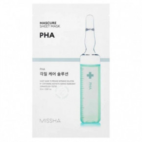 Missha Mascure Solution Sheet Mask Lakštinė veido kaukė PHA