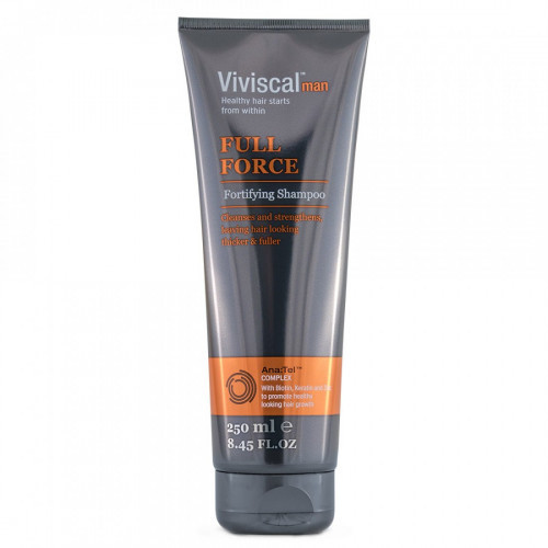 Viviscal Man Full Force Fortifying Shampoo Plaukus stiprinantis šampūnas vyrams 250ml