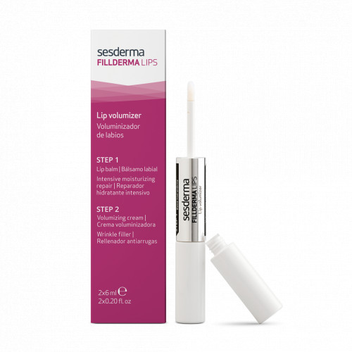 Sesderma Fillderma Lip Volumizer Lūpų putlinimo priemonė su hialurono rūgštimi 2x6ml