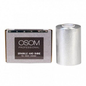 OSOM Professional Embossed Roll Sparkle And Shine Folija matu krāsošanai 100 m