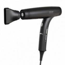 OSOM Professional Folding hairdryer Sulankstomas plaukų džiovintuvas su jonų technologija Black