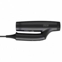 OSOM Professional Folding hairdryer Sulankstomas plaukų džiovintuvas su jonų technologija Black