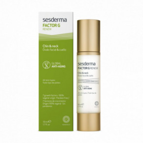 Sesderma Factor G Renew Oval Face & Neck Gel Näokontuure pinguldav kaelakreem 50ml