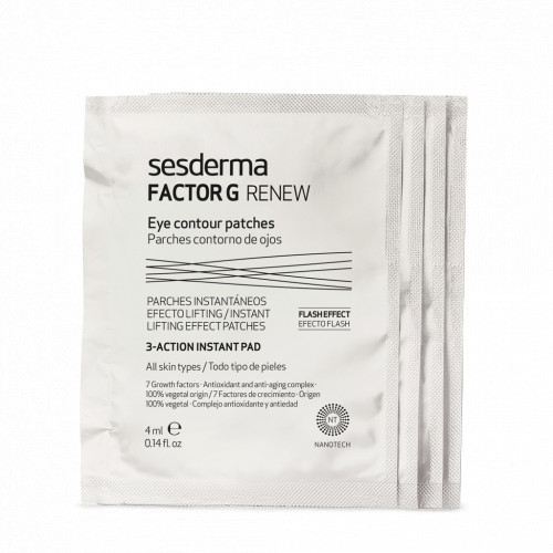 Sesderma Factor G Eye Contour Patches Odą atstatantys paakių padeliai 4x4ml