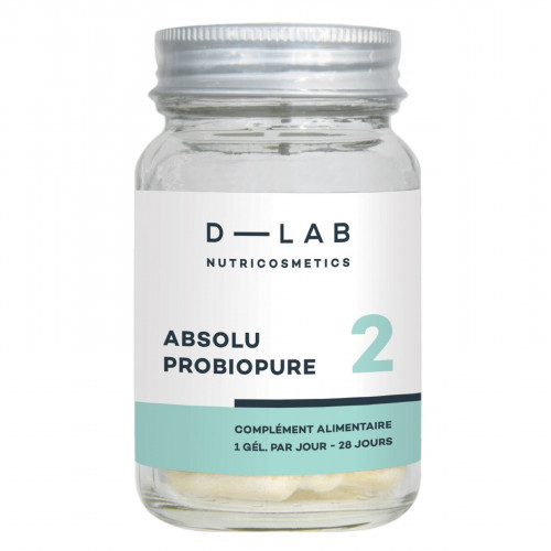 D-LAB Nutricosmetics D-Lab Absolu Probiotiques 360 Maisto papildas, gerosios žarnyno bakterijos 1 Mėnesiui