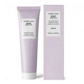 Comfort Zone Remedy Cream to Oil Maigs sejas tīrīšanas līdzeklis jutīgai ādai 150ml