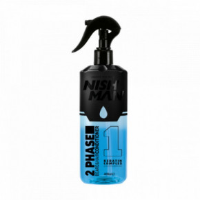 Nishman 2 Phase Beard & Hair Conditioner Divfāžu matu un bārdas kondicionieris 400ml