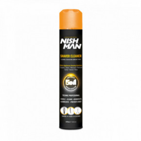 Nishman Shaver Cleaner Metāla instrumentu tīrīšanas šķīdums 400ml