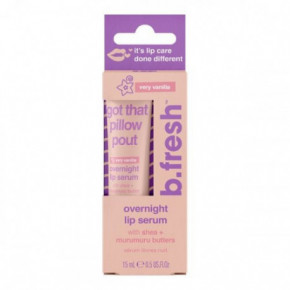 b.fresh Overnight Lip Serum Barojošs nakts lūpu serums 15 ml