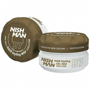 Nishman Hair Styling Wax B7 Gold One 150ml