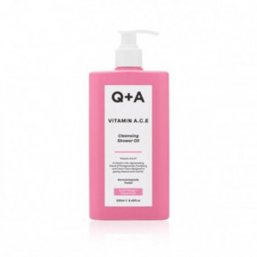 Q+A Vitamin A.C.E Cleansing Shower Oil 250ml