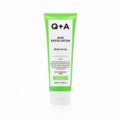 Q+A Exfoliator Body Scrub Kūno šveitiklis su AHA rūgštimi 250ml