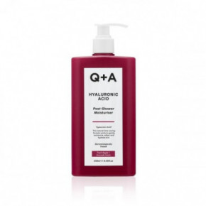 Q+A Hyaluronic Acid Post Shower Moisturiser Niisutav kehakreem hüaluroonhappega 250ml