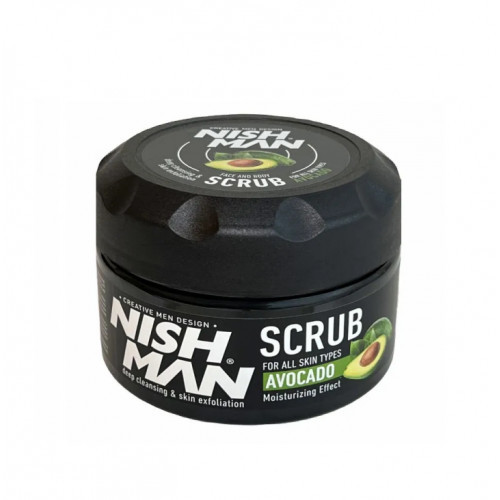 Nishman Avocado Face and Body Scrub Veido šveitiklis su avokadais 300ml