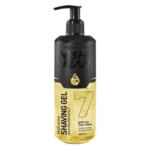 Nishman Gold One Shaving Gel Skutimosi gelis 400ml