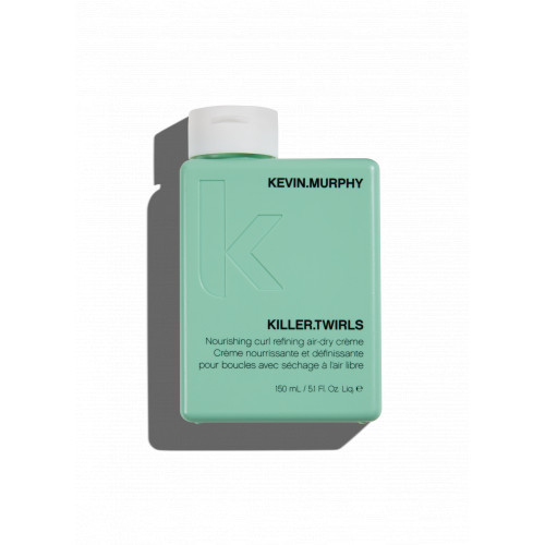 Kevin Murphy KILLER.TWIRLS Nourishing Curl Refining Air-Dry Crème Maitinamasis avižų pieno kremas garbanoms 150ml