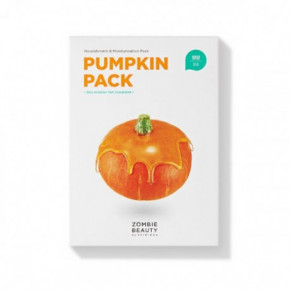 SKIN1004 Zombie Beauty Pumpkin Pack Face Gel Mask Gēla masku komplekts 16x4g.